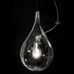Liquid Light DROP_2 small glass | Suspended lights | next