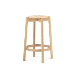 Castor Barstool Low | Bar stools | Karimoku New Standard