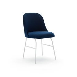 Aleta chair - four metal legs base