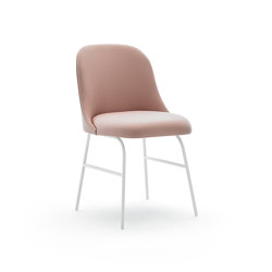 Aleta chair - four metal legs base | Stühle | viccarbe