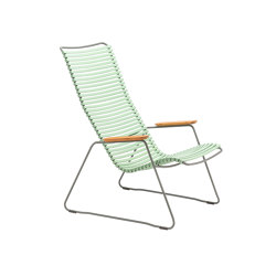 CLICK | Lounge chair Dusty Green | Armchairs | HOUE