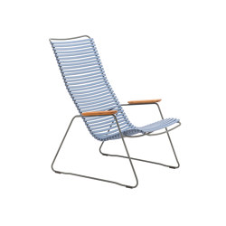 CLICK | Lounge chair Pigeon Blue | Fauteuils | HOUE