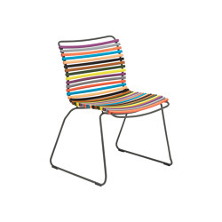 CLICK | Dining chair Multi Color 1 No Armrest | Chaises | HOUE