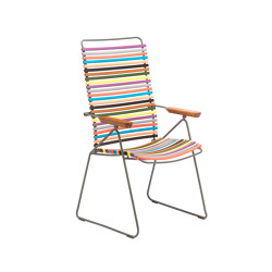 CLICK | Dining chair Multi Color 1 Position chair | Chaises | HOUE