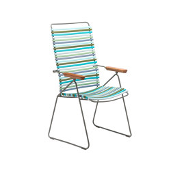 CLICK | Dining chair Multi Color 2 Position chair | Sedie | HOUE