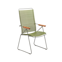 CLICK | Dining chair Olive Green Position chair | Stühle | HOUE