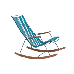 CLICK | Rocking chair Petrol | Sessel | HOUE