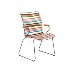 CLICK | Dining chair Multi Color 1 Tall Back | Sillas | HOUE