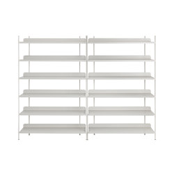 Compile Shelving System | Configuration 8 | Shelving | Muuto