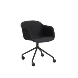 Fiber Armchair | Swivel Base With Castors | Chairs | Muuto