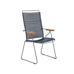 CLICK | Dining chair Dark Blue Position chair | Sedie | HOUE