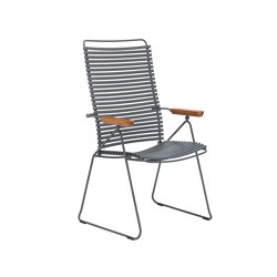 CLICK | Dining chair Dark Grey Position chair | Sillas | HOUE