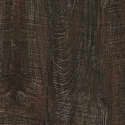 Level Set Textured Woodgrains A00411 Dark Walnut | Dalles en plastiques | Interface