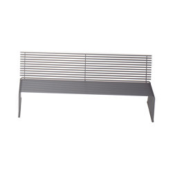 ZEROQUINDICI.015 SEAT WITH BACKREST | Benches | Urbantime