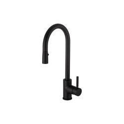 M Line | Kitchen Sink Mixer With Pull Out Shower | Kitchen taps | BAGNODESIGN