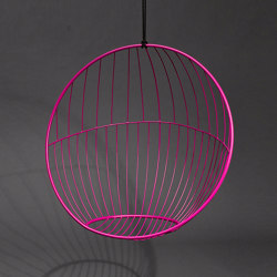 Bubble Hanging Chair Swing Seat - Lined Pattern | Schaukeln | Studio Stirling