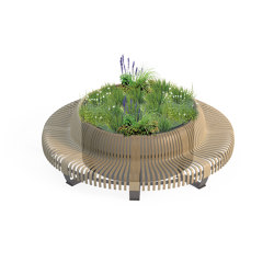 Planter Divider Circle | Stellwände | Green Furniture Concept