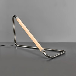Light Object 001 - LED light, stainless steel finish | Table lights | Naama Hofman Light Objects