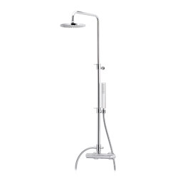 Line | Wall-mounted single-lever shower mixer set | Shower controls | rvb
