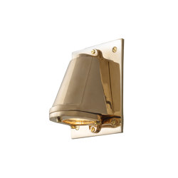 0749 Mast Light, mains voltage + LED lamp, Polished Bronze | Wall lights | Original BTC
