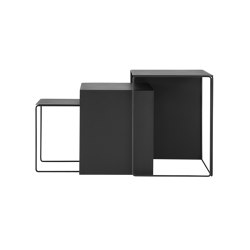 Cluster Tables - Set of 3 - Black | Beistelltische | ferm LIVING