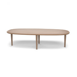 Fiori Table 140 – Dark Oak | Tabletop oval | Poiat