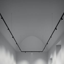 A.24 Magnetic Track Suspension | Suspended lights | Artemide Architectural