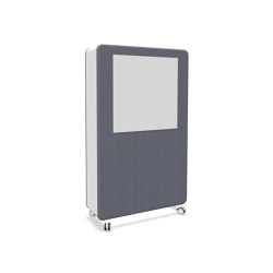Pillow Space Whiteboard glass | Sound absorbing room divider | Cascando