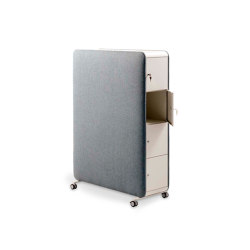 Pillow Space Divider locker | Sound absorbing furniture | Cascando