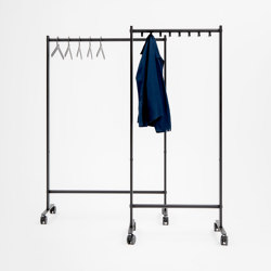Round20 Alu coat rack | Garderoben | Cascando