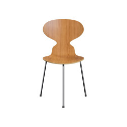 Ant™ | Chair | 3100 | Cherry veneer | Chrome base | Chaises | Fritz Hansen