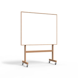 Wood mobil whiteboard | Flip charts / Writing boards | Lintex