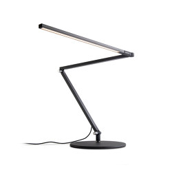 Z-Bar LED Desk Lamp - Metallic Black |  | Koncept