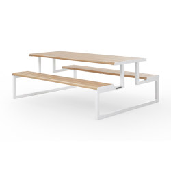 VENTIQUATTRORE.H24 PICNIC TABLE | Tables and benches | Diemmebi