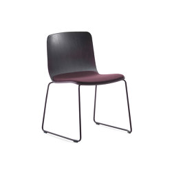Robbie half covered seat | stackable | Johanson Design