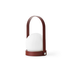 Carrie Table Lamp | Portable | Burned Red | Outdoor table lights | Audo Copenhagen