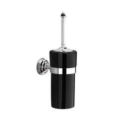 Black Diamond Toilet brush holder | Bathroom accessories | Devon&Devon