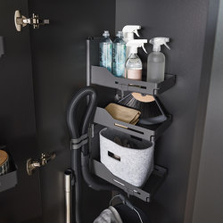 Sesam Standard Cleaning Cupboard Shelving System |  | peka-system