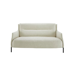 Riga | Settee With Base Low Back Complete Item | Sofas | Ligne Roset