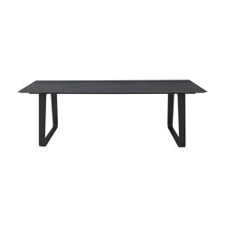 Vilna | Dining Table Black Lacquered Base | Contract tables | Ligne Roset