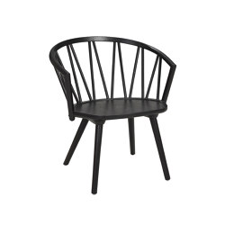 ZigZag lounge chair ash black | Armchairs | Hans K
