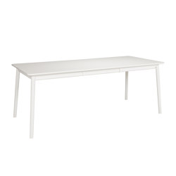 ZigZag table rect 140(53)x90cm white | Dining tables | Hans K