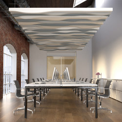 Basotect | designed acoustic baffle basotect | Sound absorbing ceiling systems | SPÄH designed acoustic