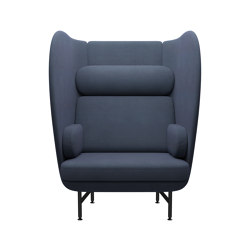 Plenum™ | Sofa | JH1001 | Textile | Black base | Sound absorbing furniture | Fritz Hansen