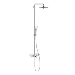 Euphoria SmartControl System 260 Mono Shower system with bath thermostat for wall mounting | Duscharmaturen | GROHE