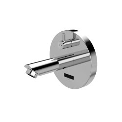 lino concealed wall-mounted faucet WV10, with IR-Sensor, with mixing, chrome - battery | VARIOconnect | Wash basin taps | CONTI+