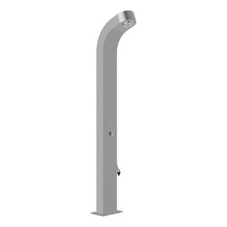 CONFREE freestanding shower stainless steel, curved | Shower controls | CONTI+