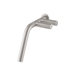 Sense 22 mm two-lever basin mixer flush-mounted 220, one-side