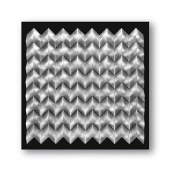 Foldart Alufold - Acryl schwarz | Wall decoration | Foldart