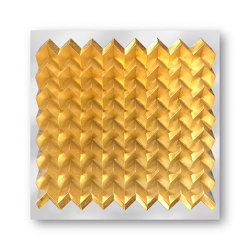 Waterfold - gold shine - Acryl transparent | Wall decoration | Foldart
